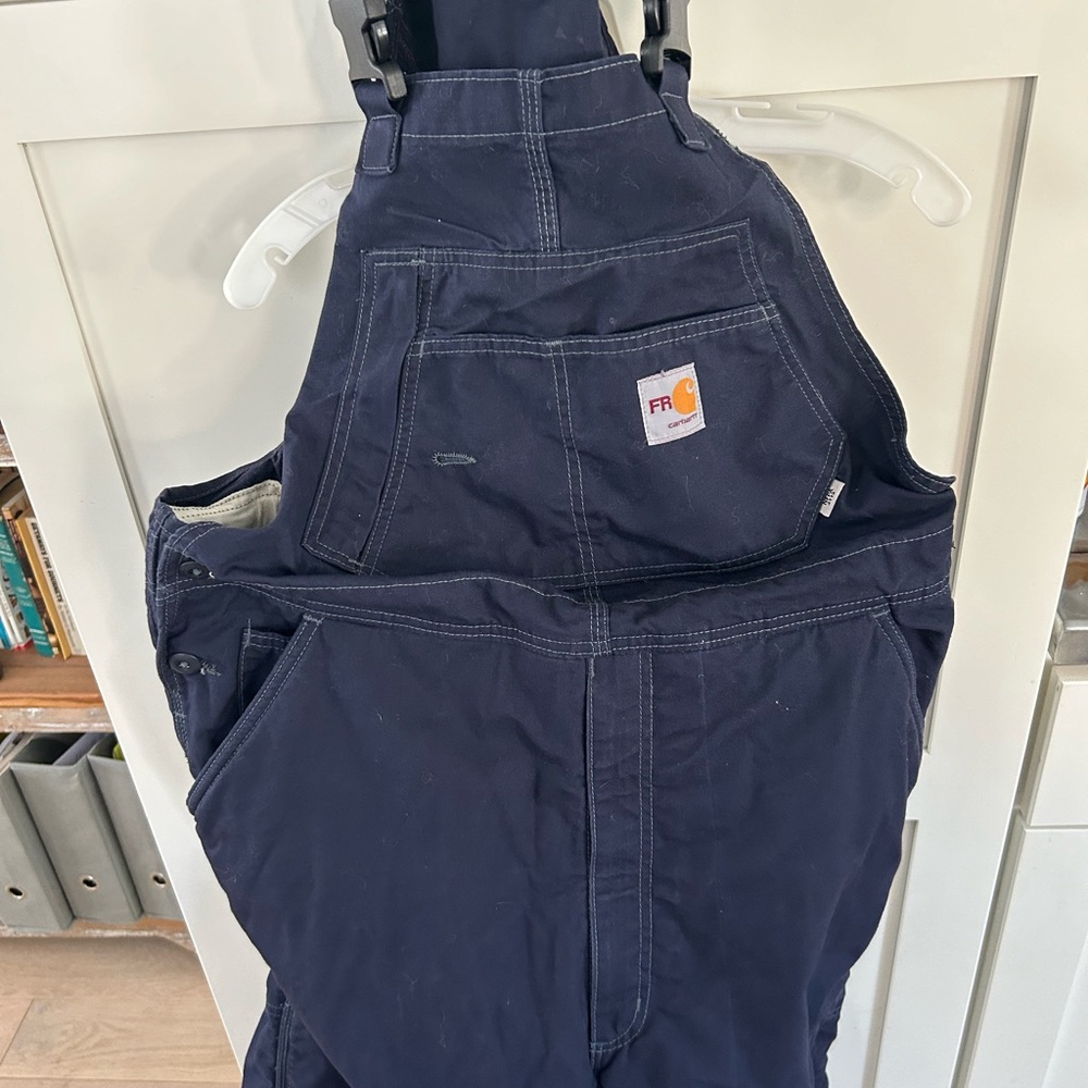 Carhartt FR bibs. New never worn. Didnt have the need this year! Sz 36x34.